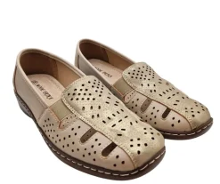 Mode Erika kävelykengät - Taupe/Gold 5251-69A