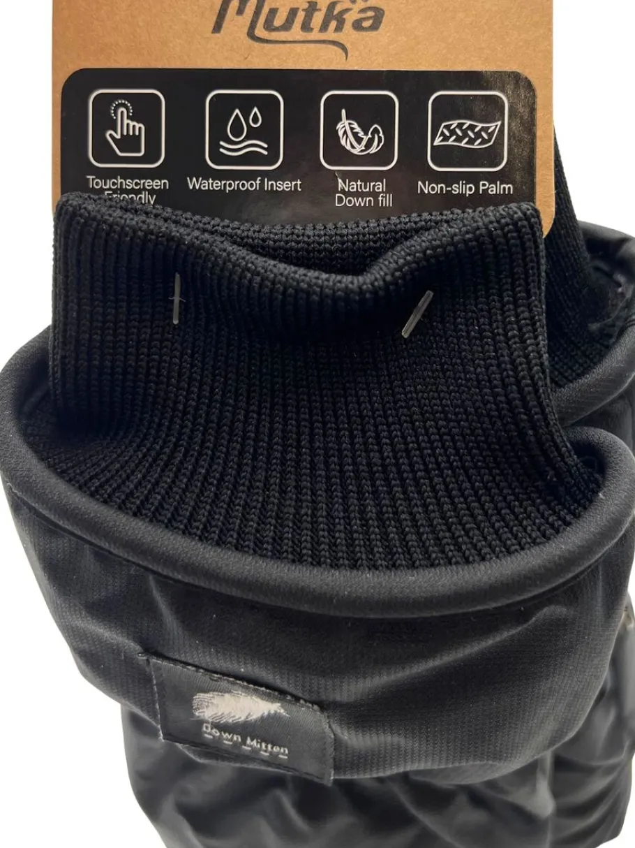 Mutka nuorten/naisten untuvarukkaset - Musta 2588A