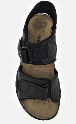 Network sandaalit / Musta