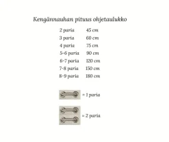 NK kengännauhat - Musta Pyöreä Paksu