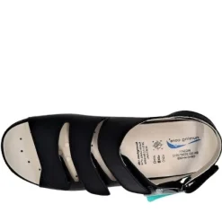 Nursing Care työkengät - Musta 3 tarraa