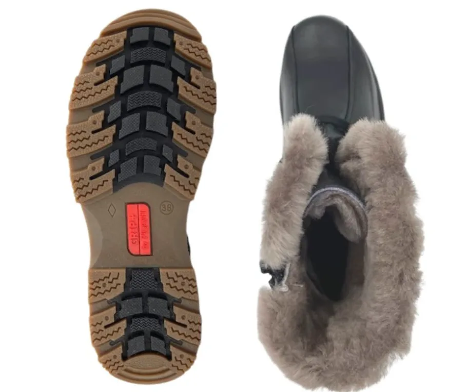 Piqant talvikengät - Grip-pohja Musta P-331950