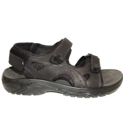 Privat sandaalit / Tarrakiinnitys, Musta