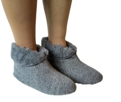 Rapu liukuestetossut - Harmaa