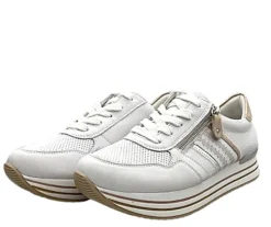 Remonte kävelykengät - Valkoinen kombi D1318-81