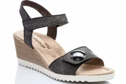 Remonte sandaalit / Kiilapohja, hopea