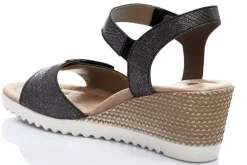 Remonte sandaalit / Kiilapohja, hopea