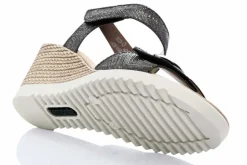 Remonte sandaalit / Kiilapohja, hopea