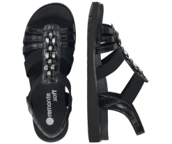 Remonte sandaalit - Musta D4062-00