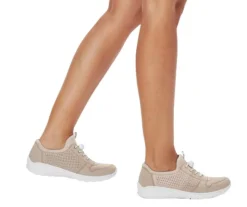 Rieker kävelykengät - Beige kombi L3254-62