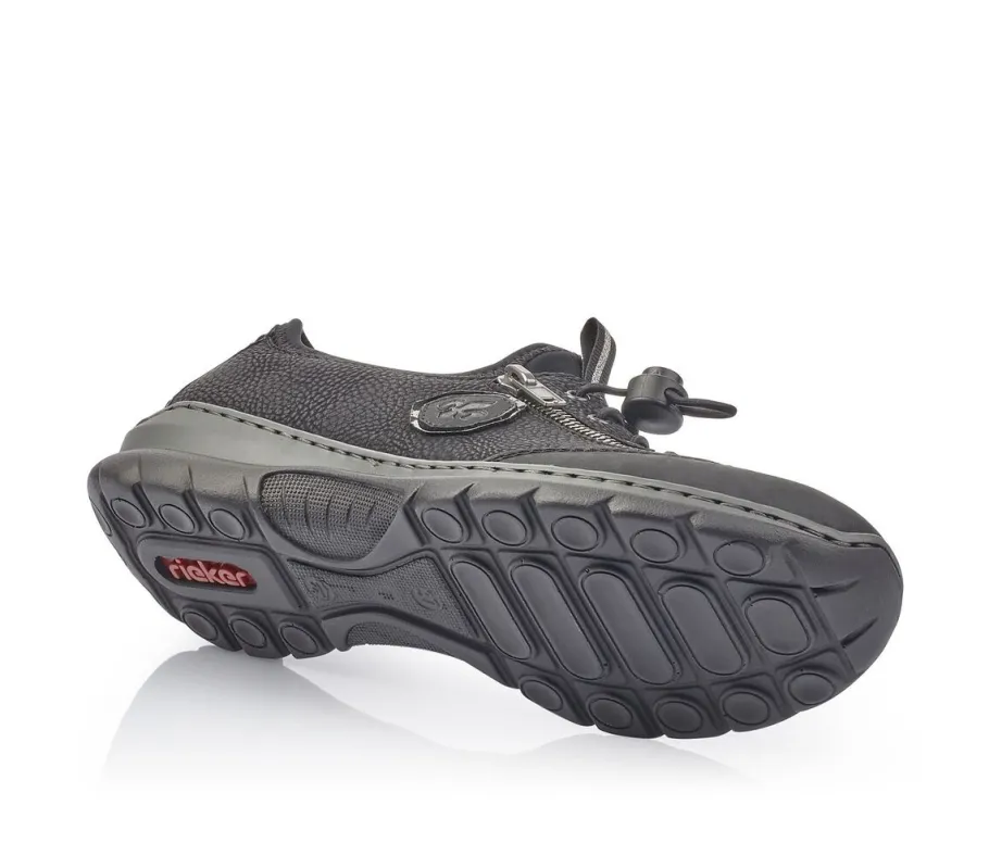 Rieker kävelykengät / MemoSoft, musta L3263-00