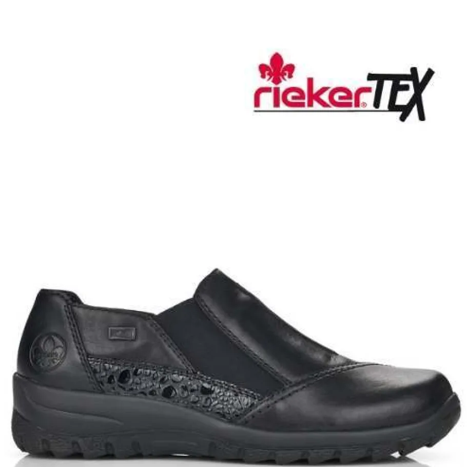Rieker kävelykengät - Musta L7178-00