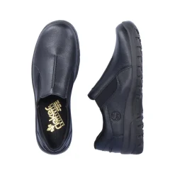 Rieker kävelykengät - Musta nahka L7175-00