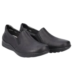 Rieker kävelykengät - Musta 48964-00