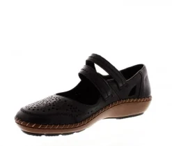 Rieker kävelykengät / Tarrakiinnitys, musta