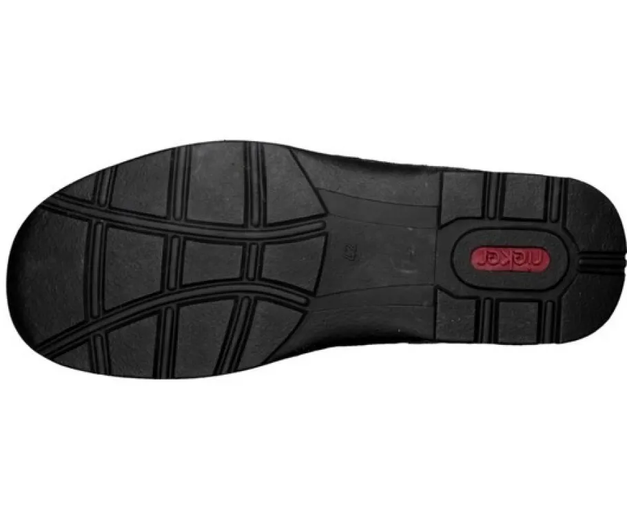 Rieker kävelykengät / Tilava lesti, Musta