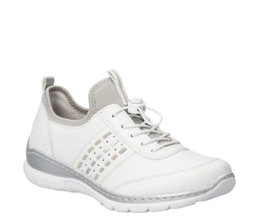 Rieker kävelykengät - Valkoinen L3259-80