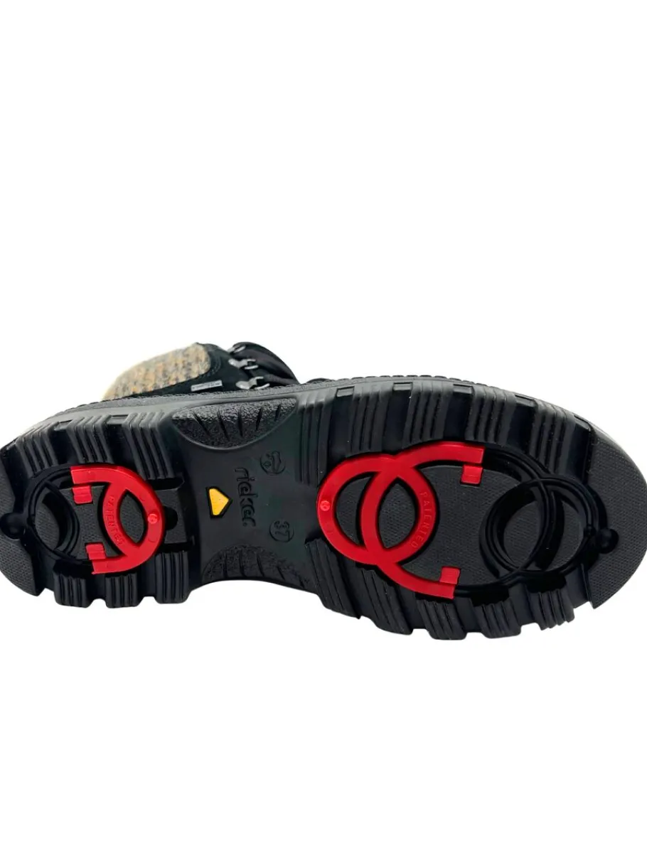 Rieker nastakengät - Musta X8200-00