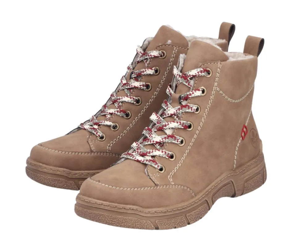 Rieker nilkkurit - 72320-24 ruskea