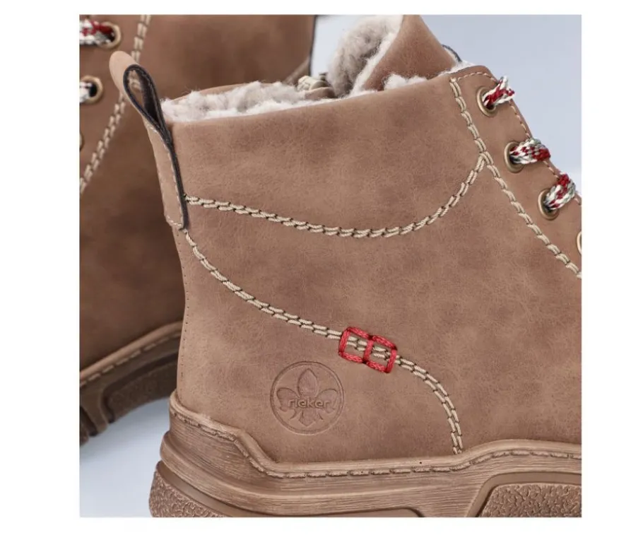 Rieker nilkkurit - 72320-24 ruskea