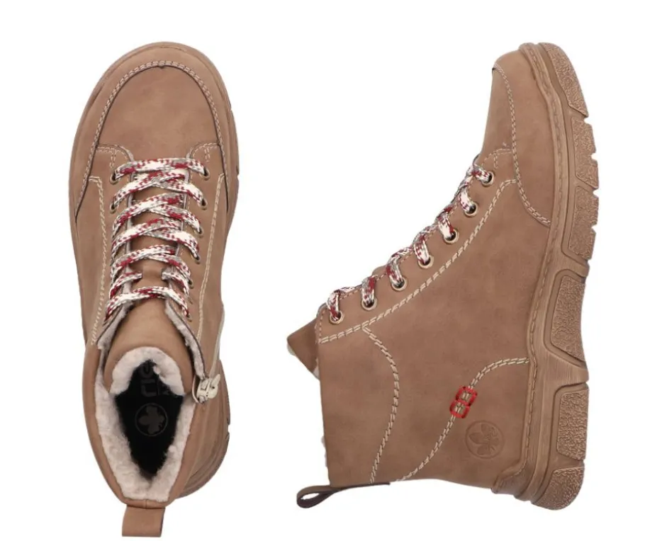 Rieker nilkkurit - 72320-24 ruskea