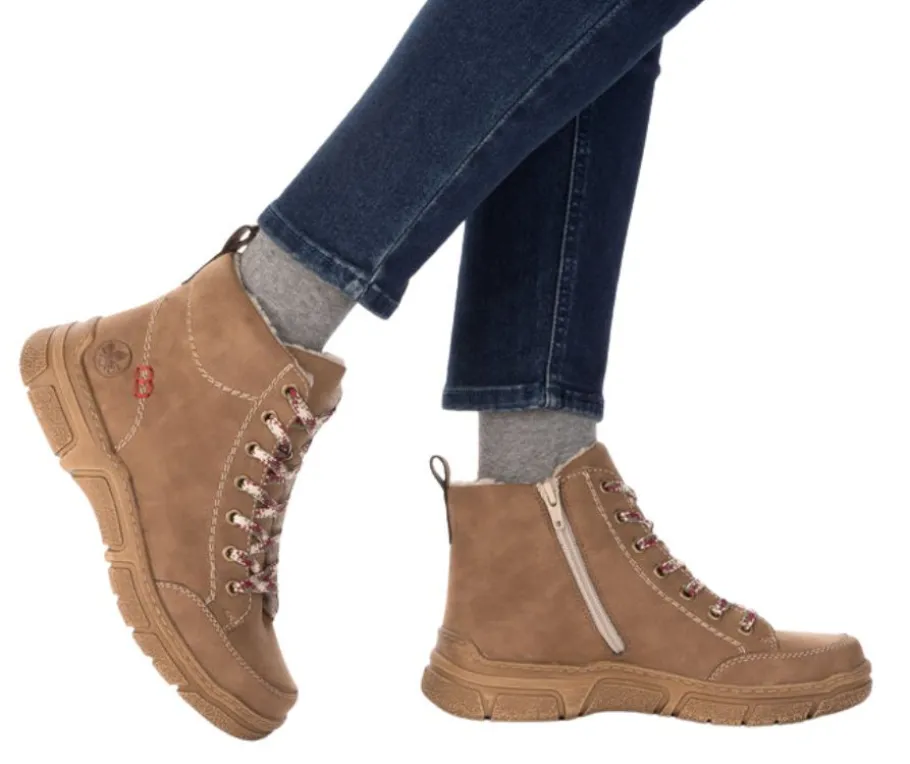 Rieker nilkkurit - 72320-24 ruskea