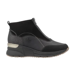 Rieker nilkkurit - Musta N6361-00