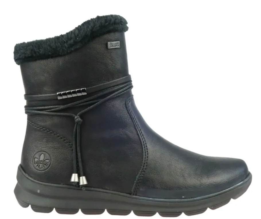 Rieker nilkkurit - Musta Z0070-00