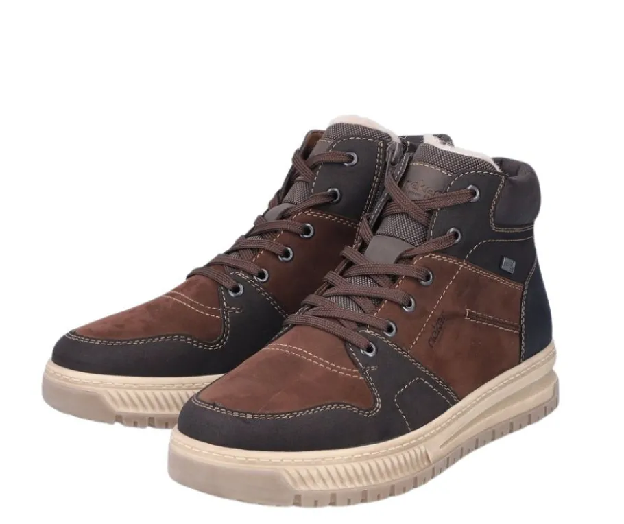 Rieker nilkkurit - Ruskea kombi 38540-25