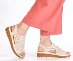 Rieker sandaalit - Beige 62741-60