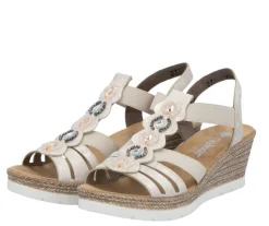 Rieker sandaalit - Beige 619B2-60