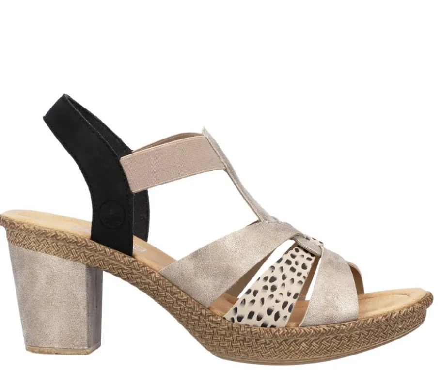 Rieker sandaalit - Beige 66K3-60