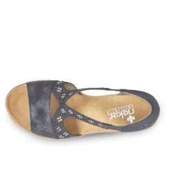 Rieker sandaalit / Kiilapohja, Tummansininen