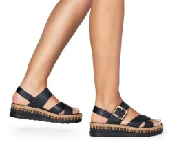 Rieker sandaalit - Musta V7951-00