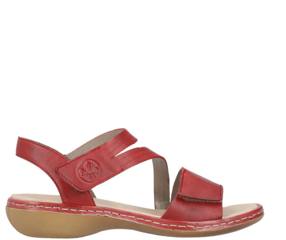Rieker sandaalit - Punainen 65964-35