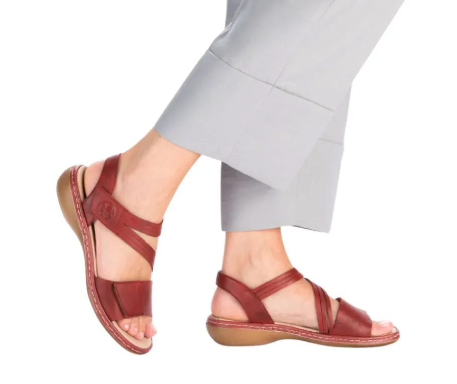 Rieker sandaalit - Punainen 65964-35