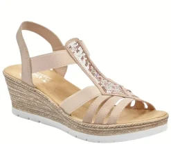 Rieker sandaalit - Roosa 61913-31