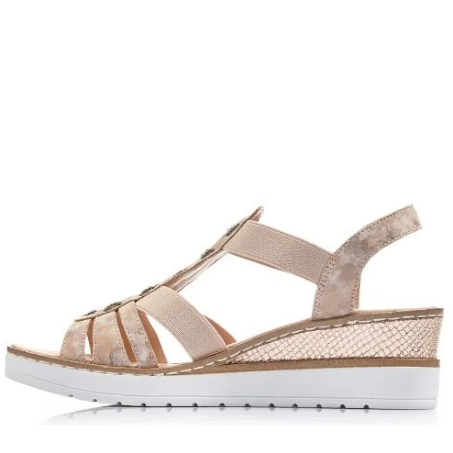 Rieker sandaalit - Roosa V3822-31