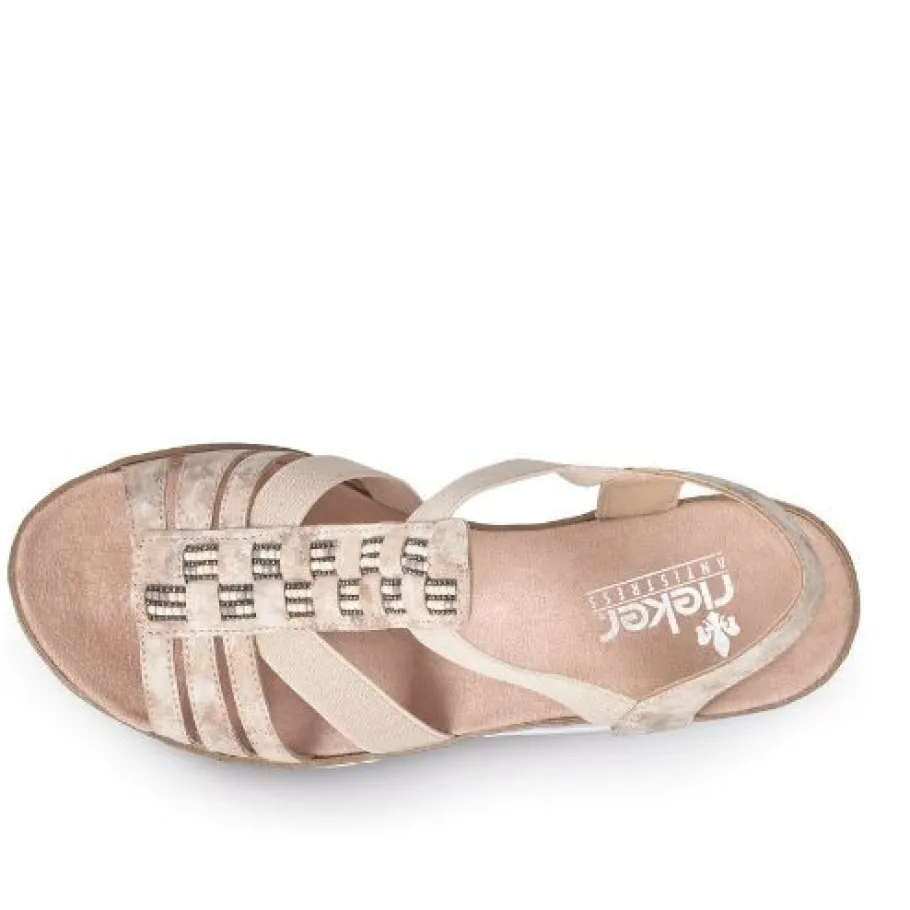 Rieker sandaalit - Roosa V3822-31