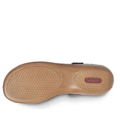 Rieker sandaalit / Tarrakiinnitys, Musta nahka