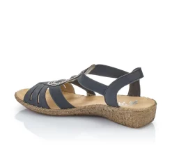 Rieker sandaalit / Timanttikoristeet, t.sin