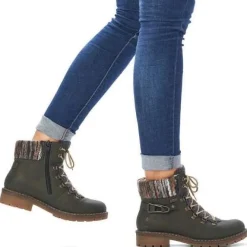 Rieker talvinilkkurit - RiekerTex Vihreä Y9131-54