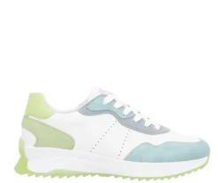 Rieker tennarit - Valkoinen kombi W1308-81