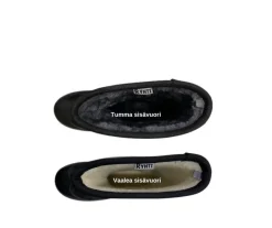 Ryhti lasten lämminvuorisaappaat - Musta