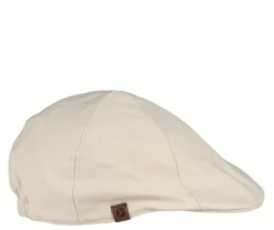 Salon flat cap - Beige Bambu