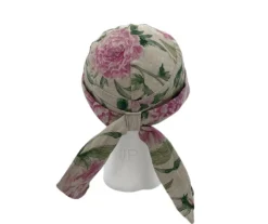 Salon pellava lippalakki Beige