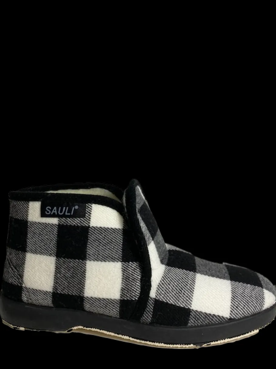 Sauli tossut - Valkoinen ruutukuosi