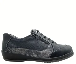 Suave kävelykengät - Bristol Musta 4637T