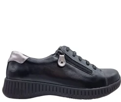 Suave kävelykengät - Geneve Black/Dolphin 16011T