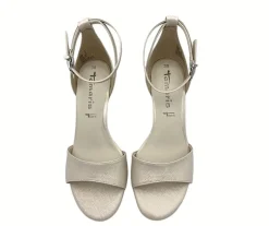 Tamaris sandaletit - Vaalea kulta 1-28327-20